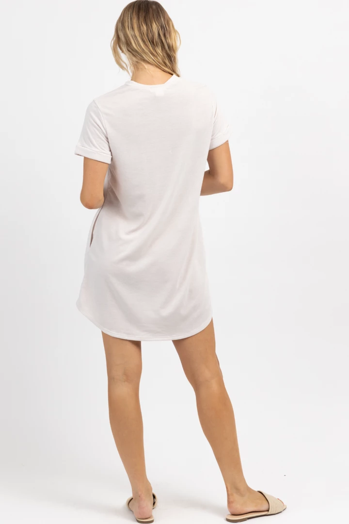 CHERISH NEW ARRIVALS BEIGE SHIFT + SHOUT MINI DRESS 5 CHERISH NEW ARRIVALS BEIGE SHIFT + SHOUT MINI DRESS