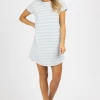 FATE BY LFD STRIPED TERRY T-SHIRT DRESS *RESTOCK COMING SOON*