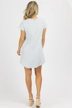 FATE BY LFD STRIPED TERRY T-SHIRT DRESS *RESTOCK COMING SOON*