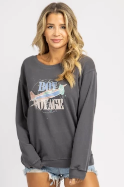PROMESA BON VOYAGE GRAPHIC PULLOVER CLOTHING 9 PROMESA BON VOYAGE GRAPHIC PULLOVER CLOTHING