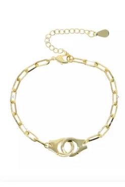 H & R Fashion Jewelry SHOES + ACCESSORIES CUFF LINK CHAIN BRACELET