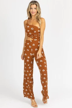 ENDLESS BLU CAMEL ABSTRACT OPEN SIDE ONE SHOULDER JUMPSUIT 8 ENDLESS BLU CAMEL ABSTRACT OPEN SIDE ONE SHOULDER JUMPSUIT