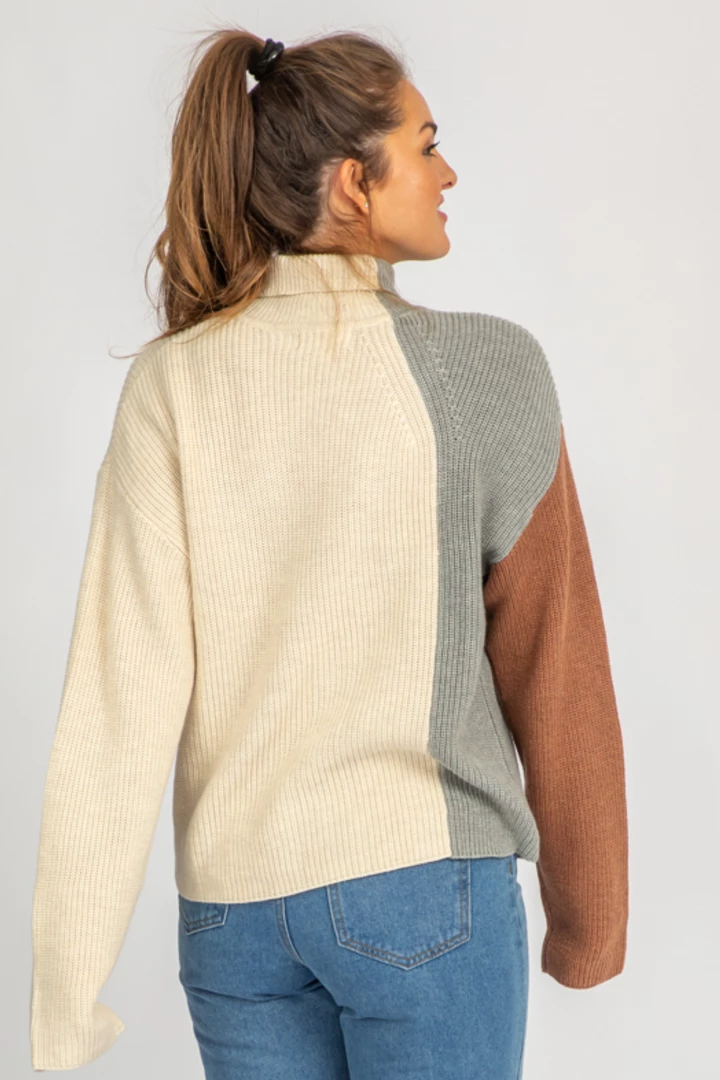 WHITEROOM + CACTUS CAFE COLORBLOCK KNIT 6 WHITEROOM + CACTUS CAFE COLORBLOCK KNIT