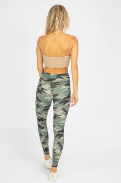 MADISON CAMO PRINT LEGGINGS CLOTHING