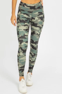 MADISON CAMO PRINT LEGGINGS CLOTHING