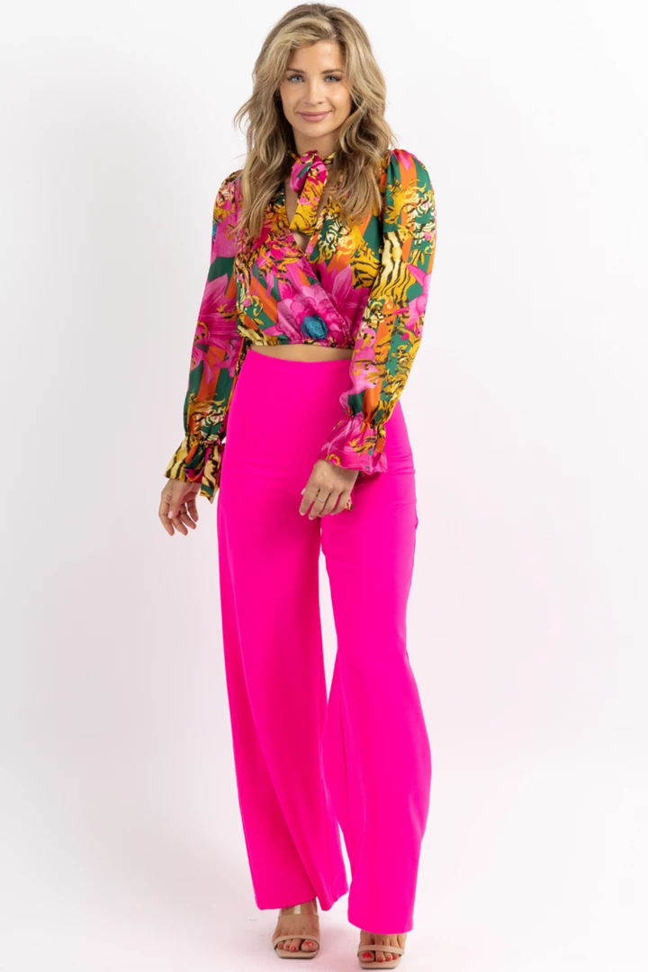 DO + BE DOLL PINK WIDE LEG PANTS NEW ARRIVALS 3 DO + BE DOLL PINK WIDE LEG PANTS NEW ARRIVALS