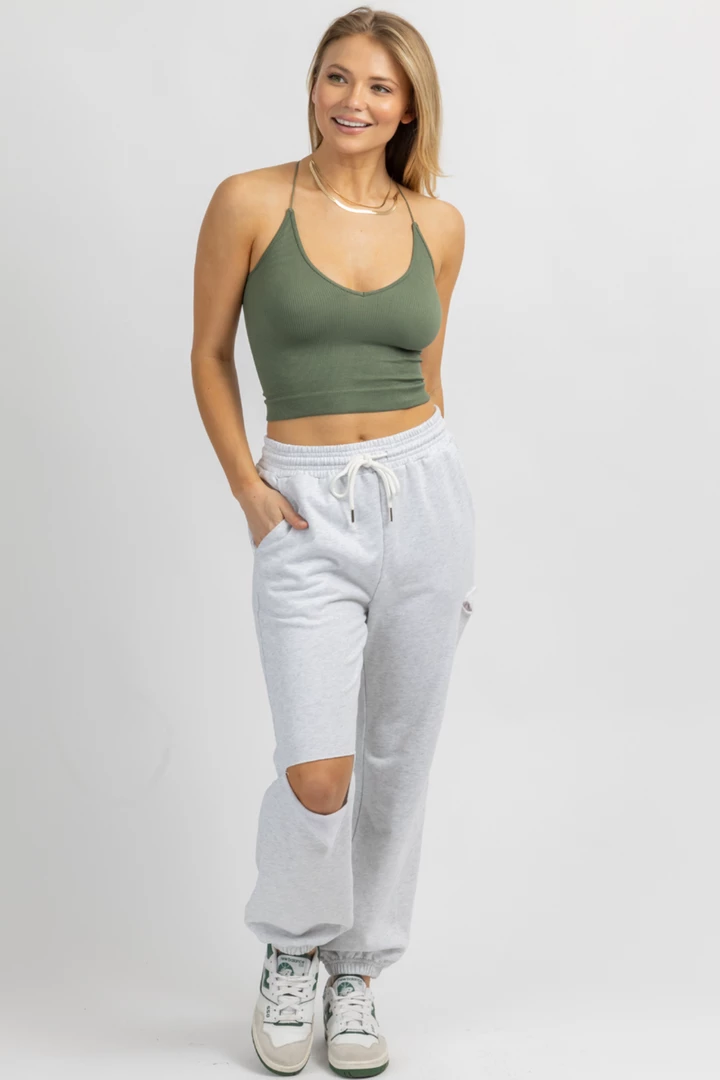 HEY BABE NEW ARRIVALS GREY MARBLE RIPPED DRAWSTRING JOGGER 2 HEY BABE NEW ARRIVALS GREY MARBLE RIPPED DRAWSTRING JOGGER