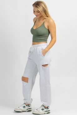 HEY BABE NEW ARRIVALS GREY MARBLE RIPPED DRAWSTRING JOGGER 13 HEY BABE NEW ARRIVALS GREY MARBLE RIPPED DRAWSTRING JOGGER