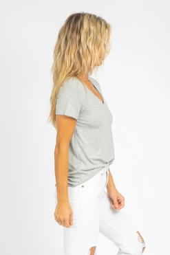 MOD REF CLOTHING HEATHER GREY EVERYDAY TEE