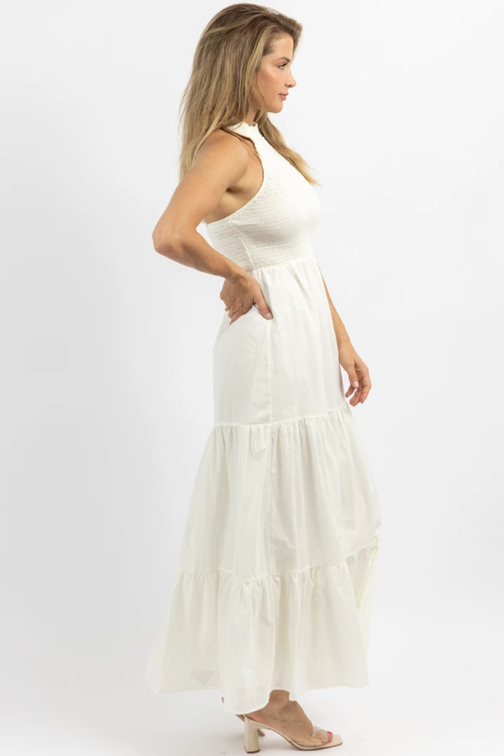 IN THE BEGINNING HEATWAVE SMOCK + MOCK NECK MAXI DRESS NEW ARRIVALS 5 IN THE BEGINNING HEATWAVE SMOCK + MOCK NECK MAXI DRESS NEW ARRIVALS