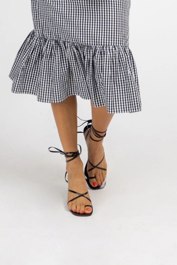 G Stylez HILGA STRAPPY HEEL IN BLACK HONEYMOON 3 G Stylez HILGA STRAPPY HEEL IN BLACK HONEYMOON