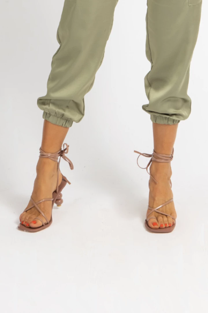 G Stylez HILGA STRAPPY HEEL IN TAN HONEYMOON 2 G Stylez HILGA STRAPPY HEEL IN TAN HONEYMOON