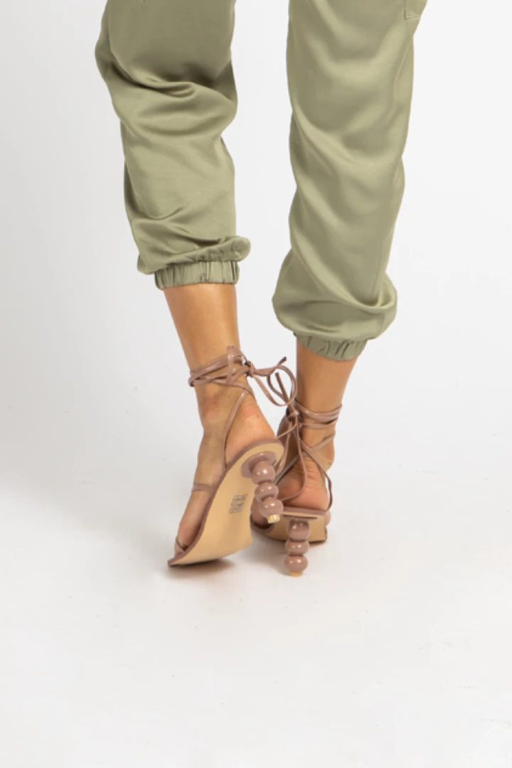 G Stylez HILGA STRAPPY HEEL IN TAN HONEYMOON 5 G Stylez HILGA STRAPPY HEEL IN TAN HONEYMOON
