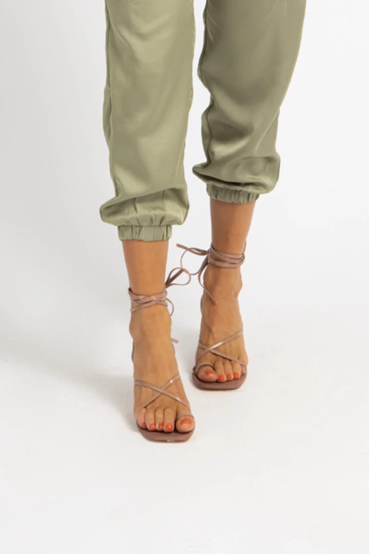 G Stylez HILGA STRAPPY HEEL IN TAN HONEYMOON 4 G Stylez HILGA STRAPPY HEEL IN TAN HONEYMOON