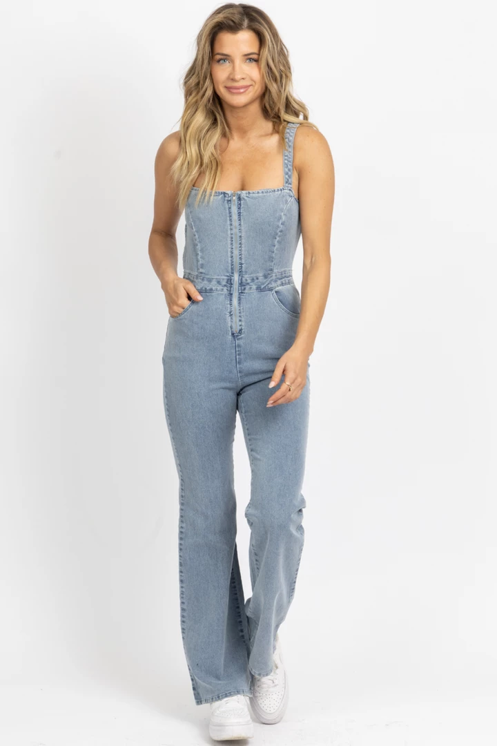 BLUE BLUSH LIGHT DENIM OPEN BACK JUMPSUIT 3 BLUE BLUSH LIGHT DENIM OPEN BACK JUMPSUIT