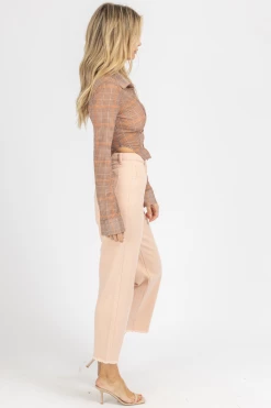 DEE ELLY LIGHT PINK HIGH WAISTED JEANS 6 DEE ELLY LIGHT PINK HIGH WAISTED JEANS