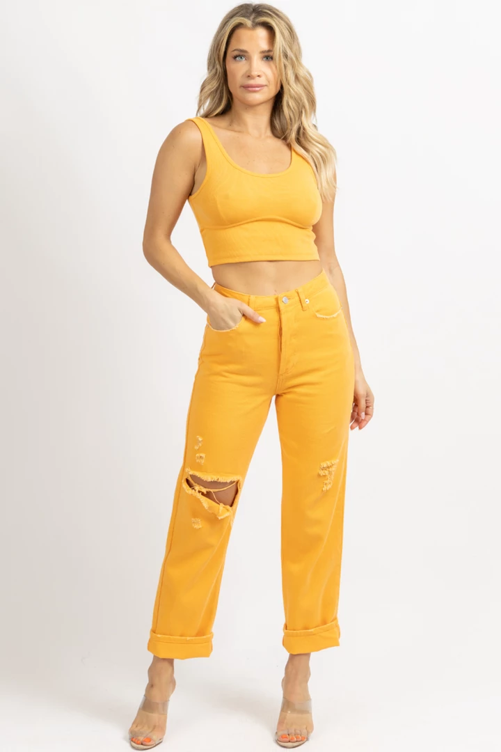 Signature 8 MANGO HIGH WAISTED DISTRESSED JEAN NEW ARRIVALS 1 Signature 8 MANGO HIGH WAISTED DISTRESSED JEAN NEW ARRIVALS