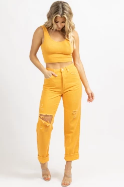 Signature 8 MANGO HIGH WAISTED DISTRESSED JEAN NEW ARRIVALS 12 Signature 8 MANGO HIGH WAISTED DISTRESSED JEAN NEW ARRIVALS
