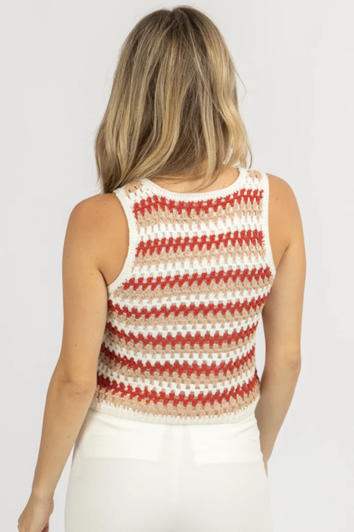 SADIE + SAGE CLOTHING MARIGOLD CROCHET TANK TOP 6 SADIE + SAGE CLOTHING MARIGOLD CROCHET TANK TOP