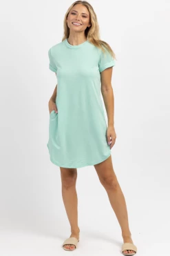 CHERISH MINT SHIFT + SHOUT MINI DRESS NEW ARRIVALS