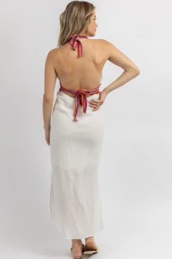 DEE ELLY NEW ARRIVALS MILA MULTI-CROCHET BACKLESS MAXI DRESS