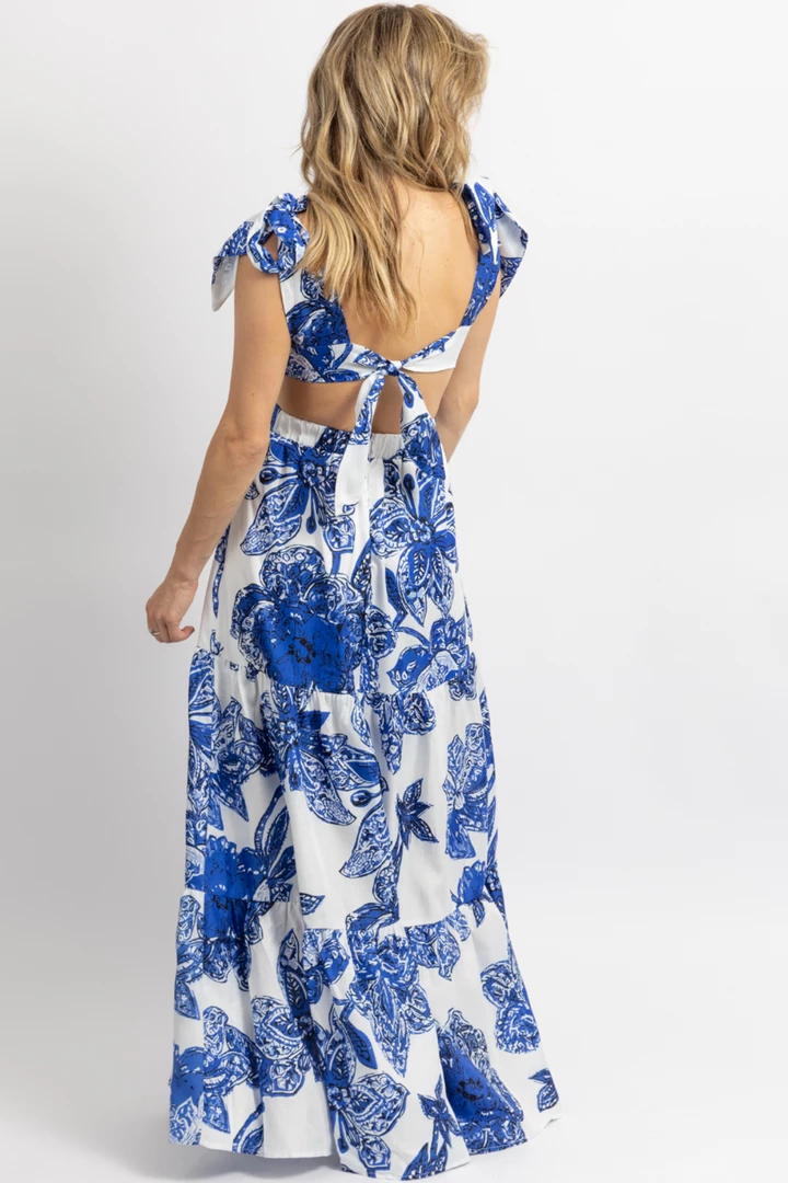 LUXXEL MYKONOS LINEN FLORAL TIE WRAP MAXI DRESS *BACK IN STOCK* NEW ARRIVALS 6 LUXXEL MYKONOS LINEN FLORAL TIE WRAP MAXI DRESS *BACK IN STOCK* NEW ARRIVALS
