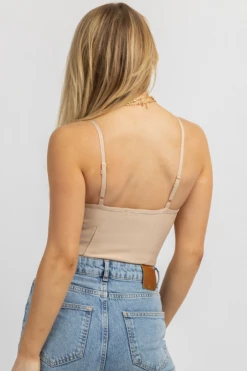 WINWIN APPAREL NUDE BUSTIER SLEEVELESS STRETCH BODYSUIT 15 WINWIN APPAREL NUDE BUSTIER SLEEVELESS STRETCH BODYSUIT