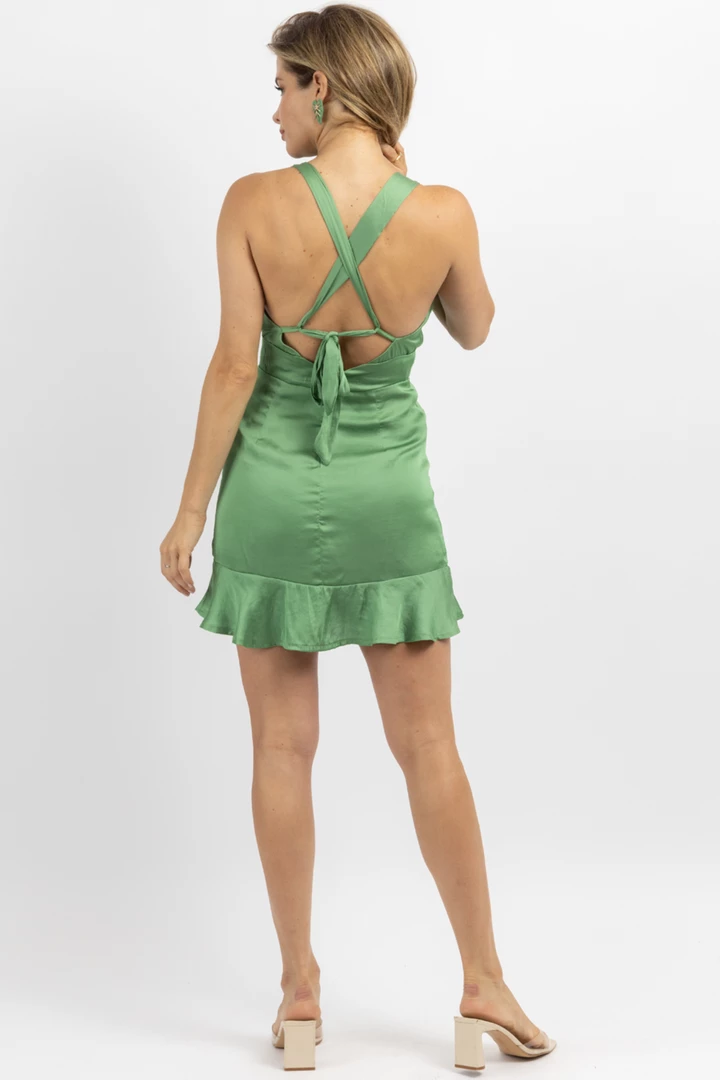 LE LIS PALOS VERDES SLEEVELESS RUFFLE MINI DRESS NEW ARRIVALS 2 LE LIS PALOS VERDES SLEEVELESS RUFFLE MINI DRESS NEW ARRIVALS