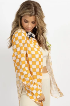 SUNDAY UP NEW ARRIVALS PINK MULTI-CHECKED BUTTON DOWN 10 SUNDAY UP NEW ARRIVALS PINK MULTI-CHECKED BUTTON DOWN