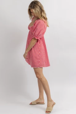 DEE ELLY NEW ARRIVALS STRAWBERRY FIELDS GINGHAM MINI DRESS 11 DEE ELLY NEW ARRIVALS STRAWBERRY FIELDS GINGHAM MINI DRESS