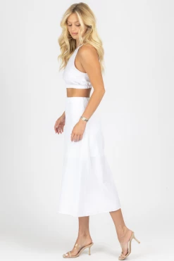 CRESCENT IVORY HALTERNECK TWO PIECE MIDI DRESS NEW ARRIVALS 10 CRESCENT IVORY HALTERNECK TWO PIECE MIDI DRESS NEW ARRIVALS