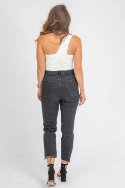 FINAL TOUCH IVORY O-RING STRAP BODYSUIT CLOTHING