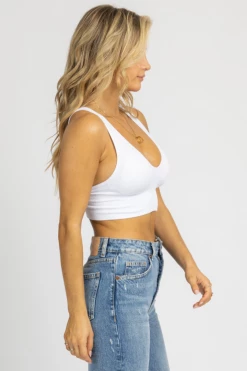 DYNAMIC FASHION WHITE PADDED V-PLUNGE BRAMI *BACK IN STOCK* 10 DYNAMIC FASHION WHITE PADDED V-PLUNGE BRAMI *BACK IN STOCK*