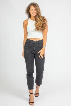 ET CLET WHITE BUTTON FRONT TANK